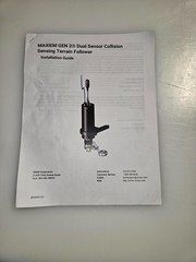 OMAX MAXIEM GEN 2 COLLISION SENSING DUAL SENSOR TERRAIN FOLLOWER Part # 311905-2