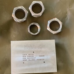 BuTech CAT# 30T16. 30,000 PSI