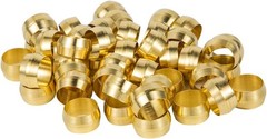 Brass Compression Fittings Assortment Kit for Air Water Fuel Oil Gases