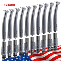 1-10* NSK Style Dental High Speed Handpiece Turbine with 4 Holes Quick Coupler