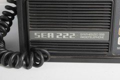 SEA 222 Radiotelephone SSB Base Radio w/ MIC-0002-004 Mic