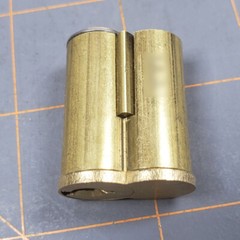 KSP 207-A-04-KA Keyed Alike SFIC 7-Pin Interchangeable Core Satin Brass (26 pcs)