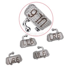 AZDENT Dental Orthodontic Buccal Tube 1st 2nd Molar Tube Roth MBT 022/018
