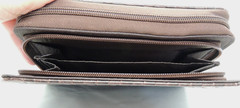Mundi Brown 6 Ring Planner Woven Design w/ Calculator Card Holder Wallet Unused