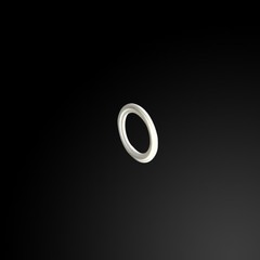Fit 4″ Tri Clamp Sanitary PTFE Teflon Sealing Gasket Ring OD 115mm