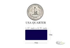 Colored Coding Stickers 1.57 x 0.75 Inch Rectangular Labels in Rolls 500 Pack