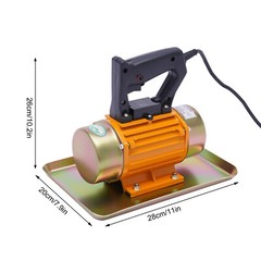 Portable Handheld Cement Troweling Vibrate Concrete Vibrator Machine Flat Plate