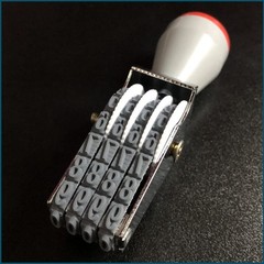 4 Digit Number Roller Stamps – SUUJI Changeable 91 x 21 x 29 millimeters