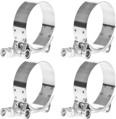 T Bolt Hose Clamp 1.5 Inch, Stainless Steel, Working Range 46mm-52mm for 1.5″ H