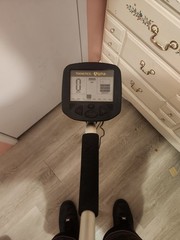 Teknetics Alpha Ground Search Metal Detector w/ LCD, Discrimination, Sensitivity