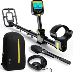 Metal Detector for Adults Waterproof – 2000mAh Chargeable Professional Cordless