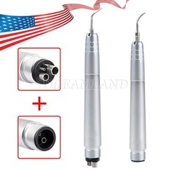 Dental Ultrasonic Air Perio Scaler Handpiece Scaling 2/4-Holes 3 Tips G1 G2 G4