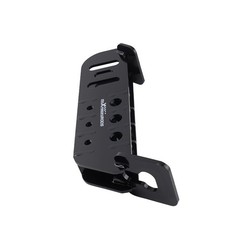 2inch Skid Hitch Attachment for Skid Steer Loader Steel Black 5000 LBS Tongue