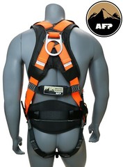 Full Body Safety Harness Fall Protection 3D-Ring Back Support Belt Shoulder Pad