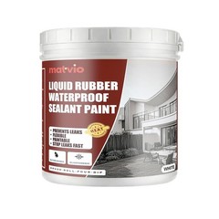 RV Roof Coating White Liquid Rubber Sealant Solar Reflective Waterproof RV Roof