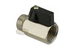 Mini 1/2″ Male 1/2 Inch Female NPT Brass Ball Shut Off Valve Water Air Fluid WOG