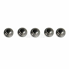 Botones linguales ortodoncia dental Base de malla rectangular redonda Bondable