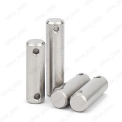 304 Stainless Steel Dowel Pin Parallel Pin Roller Pin With Two Holes M4 M5 M6 M8