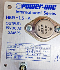 NOS Power-One / Condor HB15-1.5-A Power Supply