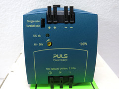PULS ML100.105 MiniLine DIN-Rail Mount Single Phase Power Supply, 100W [CTCNC]