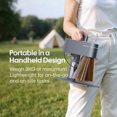 LaserPecker LP4 Portable IR/Diode Laser Engraver Machine Metal Acrylic Wood DIY