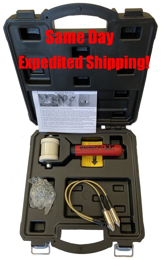 NEW MAGNEPULL XP1000-LC 2 Magnets 1/2″ + 3/4″ Cable Wire Fishing Puller Tool v2