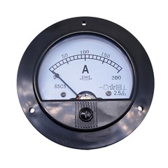 DC 0~200A Analog AMP Current Pointer Needle Panel Meter Ammeter & Shunt