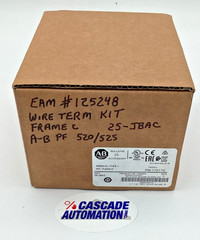 NEW SURPLUS ALLEN-BRADLEY 25-JBAC POWERFLEX 520 NEMA 1 IP30 KIT FRAME C