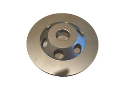 5″ Cup Wheel Fast Surface Grinding of Concrete& Stone, 7/8″ Non-Threaded Arbor