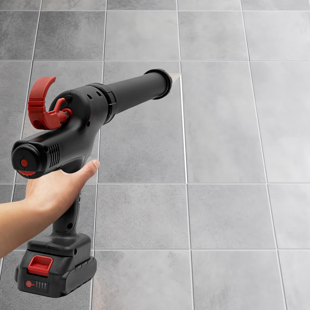 21V High Power Electric Caulk Gun Max Cordless Caulking Gun with Lithium Battery