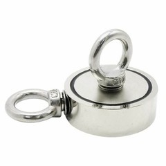 500-600LB Fishing Magnet Kit Strong Neodymium Pull Force Treasure Hunt / Rope
