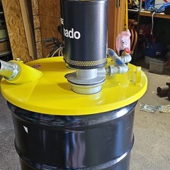 Tornado Jumbo Vacuum Wet/Dry 21-30 Gal HEPA Blower, Storage, Tools 98694