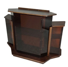 Large Delux Church Pulpit 61″ Wide X 24″ Deep X 47″ Tall Wood Acrylic Preach Lec