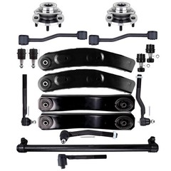 17pc Ctrl Arms Ball Jts Tie Rods Sway Links Bearing Jeep Grand Cherokee 99-04