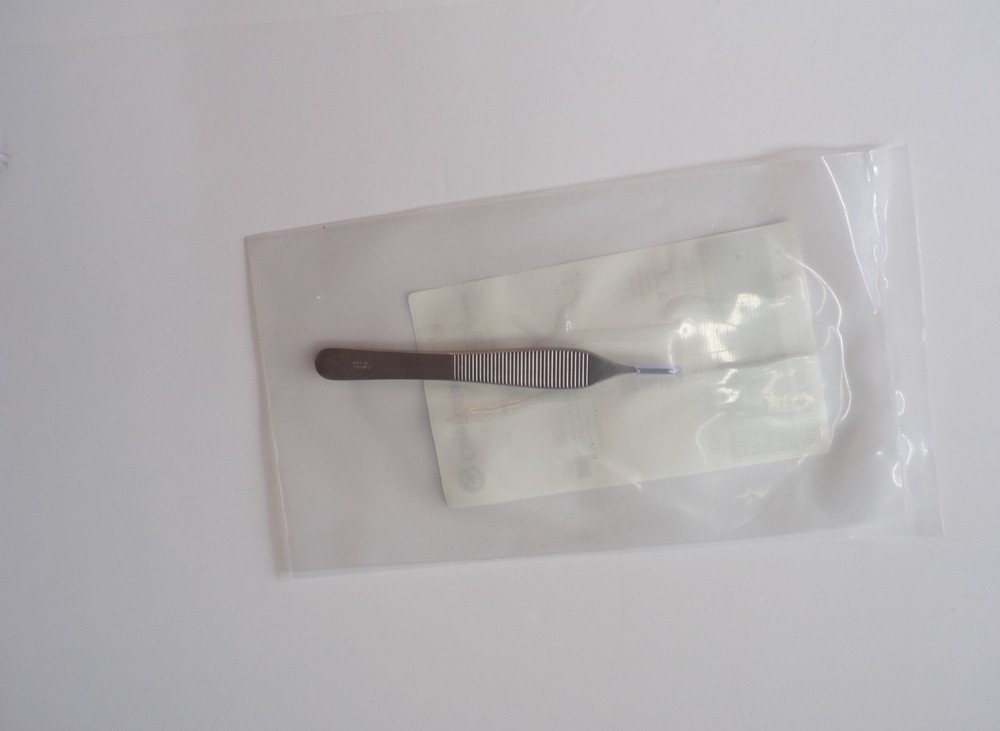 V. Mueller NL1400 Adson Dressing Forceps, Serrated Tips, Delicate, 4.75″ Germany
