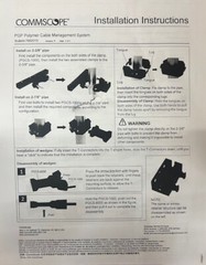 PGP-CS18-6 COMMSCOPE Polymer PIM-Guard Antenna & RRU Cable Support (Kit of 6)