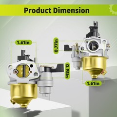 Homelite 179CC Pressure Washer HL252300 UT80522B UT80522D UT80953A Carburetor