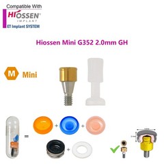 US Osstem HIOSSEN ET Mini Locator Overdenture Abutment Locator Male Caps Tool