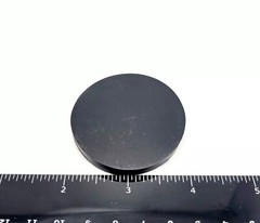 2″ Wide Round Rubber Stick on Feet Bumpers 1/4″ Thick Adhesive Back Pads 4 Pack