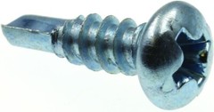 Pan Head Phillips #6-20 x 1/2 Self-Drilling Screws Tek Zinc (20,000)