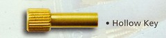 Dental Screw Post Key Wrench by * NORDIN * for screw posts == Hollow Key