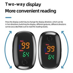 Finger Tip Pulse Oximeter Meter SpO2 Oxygen Saturation rate Heart Blood Monitor
