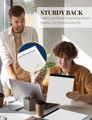 Legal Pads 8.5 x 11 White Note Pads 8.5 x 11 In 2 Pack Notepads 8.5 x 11 Writing