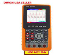 Owon HDS1021M-N Latest 3.5″ 20MHz 100MS/s Handheld Digital Storage Oscilloscope