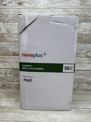 Gammex Non-Latex PI Green Surgical Glove NovaPlus *1 Box* Size: 8.5 *See Date*