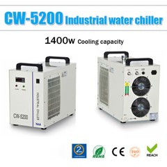 6L CW-5200DG Industrial Water Chiller for One 130W or 150W CO2 Glass Laser Tube
