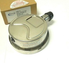 Gauge 4″ Face S/S Case 0-10000 PSI 1/2″ NPT Stainless Tube & Socket Filled 323FF