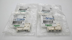 SCHNEIDER ELECTRIC GVAE11 PLUG IN AUXILIARY/AUX CONTACT BLOCK 034343 LOT OF 4PCS