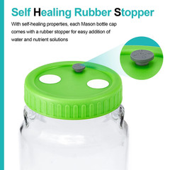 12Pcs 86mm Mushroom Jar Liquid Culture Lid Grain Spawn Cultivation Mason Jar Lid
