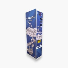 Dollar Bill to Coin/Token Changer Machine 15K Capacity Accepts $1-$100 bills USD